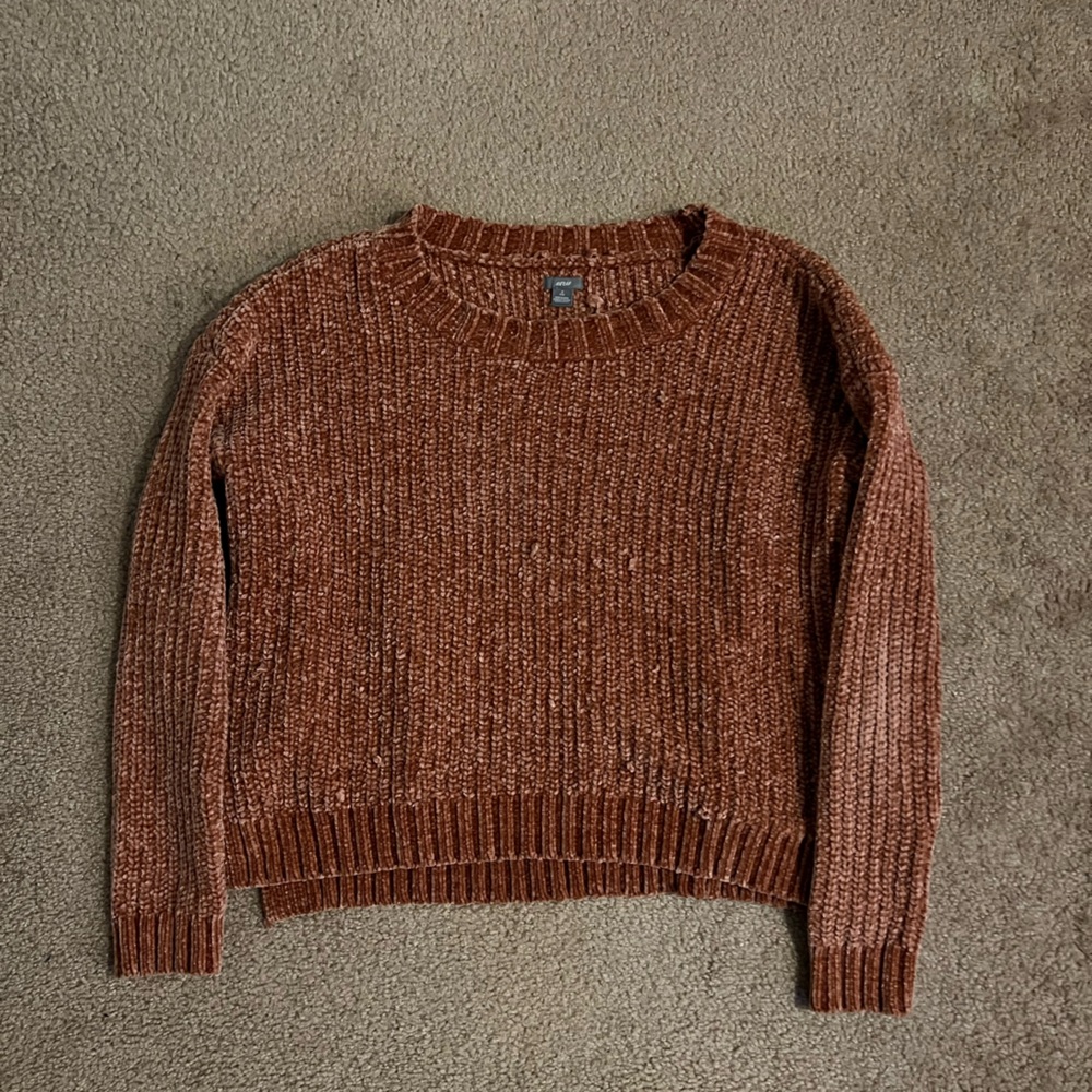 Aerie Women’s Rust Crewneck Sweater